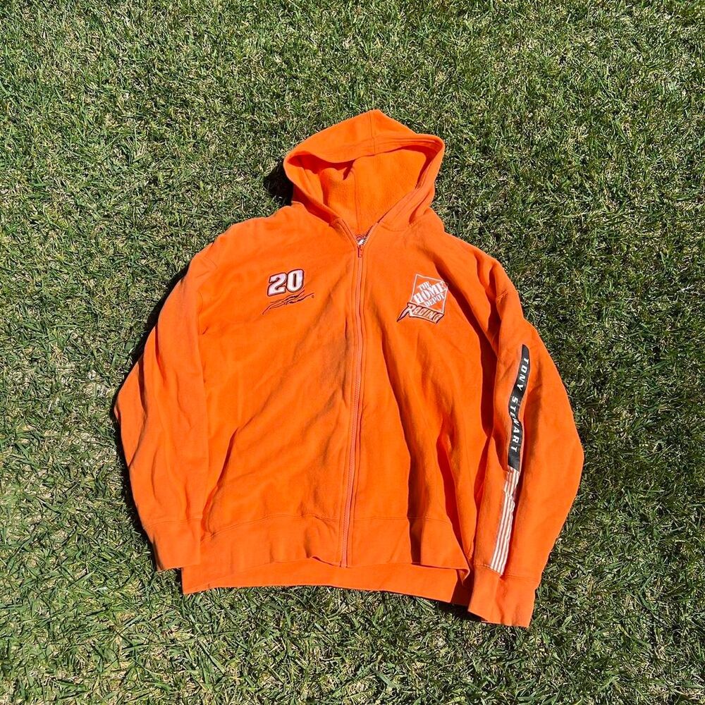 Tony Steart Winner’s Circle 2000s zip up hoodie mens size XXL